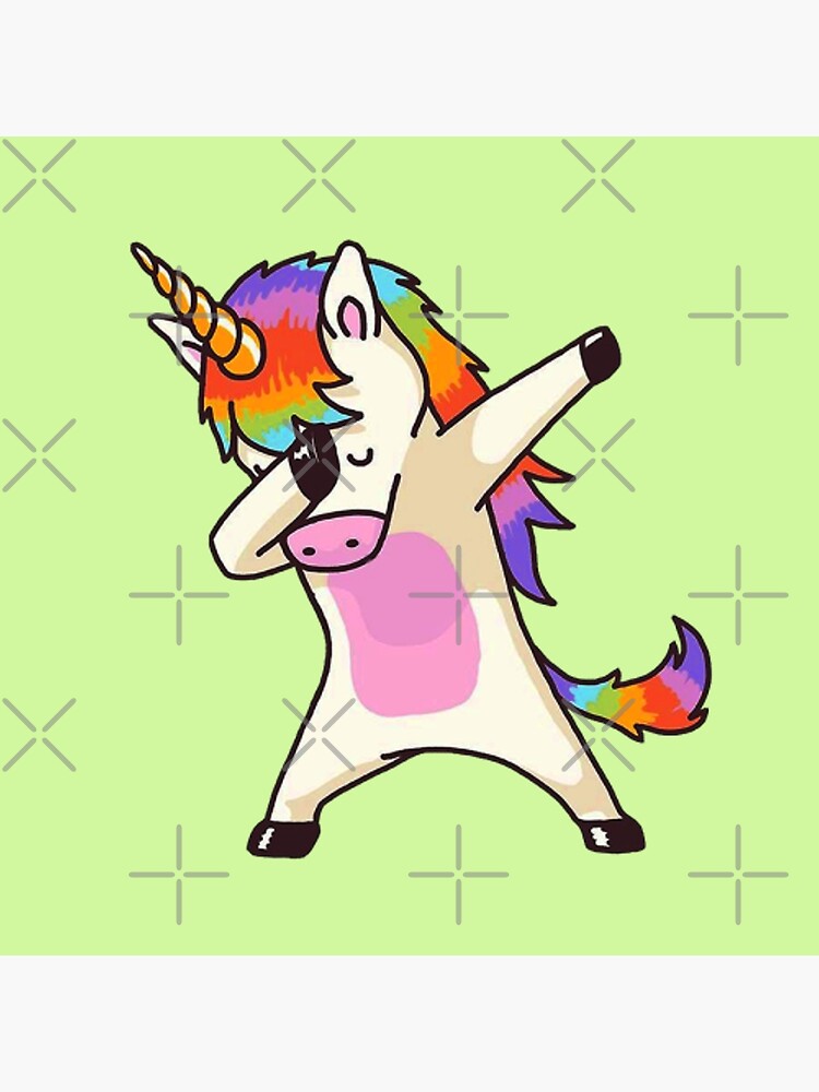 Dabbing unicorn. Dab dancing meme pose, dreamy horse in cool glasses. Memes  dance cartoon vector illustration 23975995 Vector Art at Vecteezy