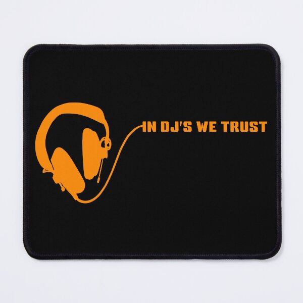 Item preview, IN DJ'S WE TRUST. ORANGE. designed and sold by 5hertz.