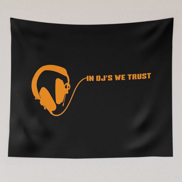 Item preview, IN DJ'S WE TRUST. ORANGE. designed and sold by 5hertz.