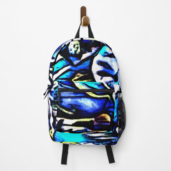 Item preview, Hues of blues print designed and sold by Susan Gallup.