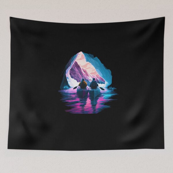 Item preview, Antarctica Kayaking Fan designed and sold by triharder12.