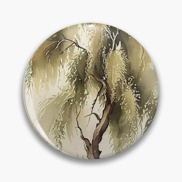 Item preview, Soothing Watercolour Willow Tree Art designed and sold by DafGole.