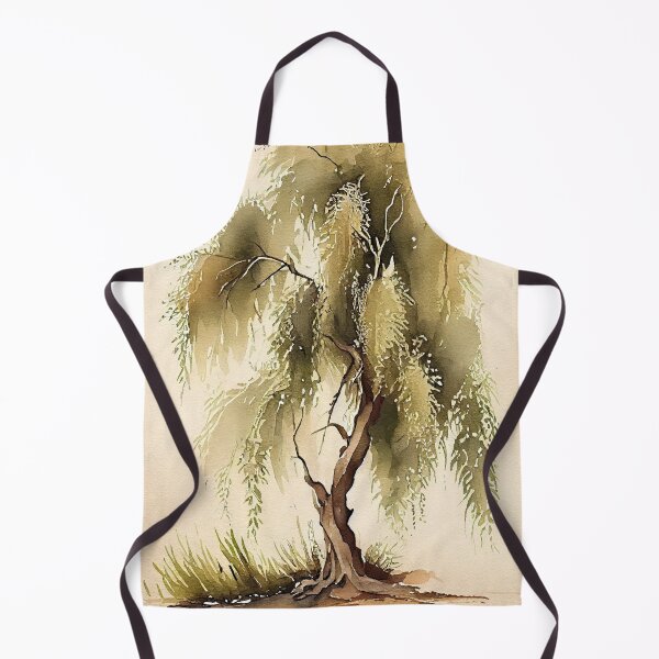 Artikelvorschau, Soothing Watercolour Willow Tree Art entworfen und verkauft von DafGole.