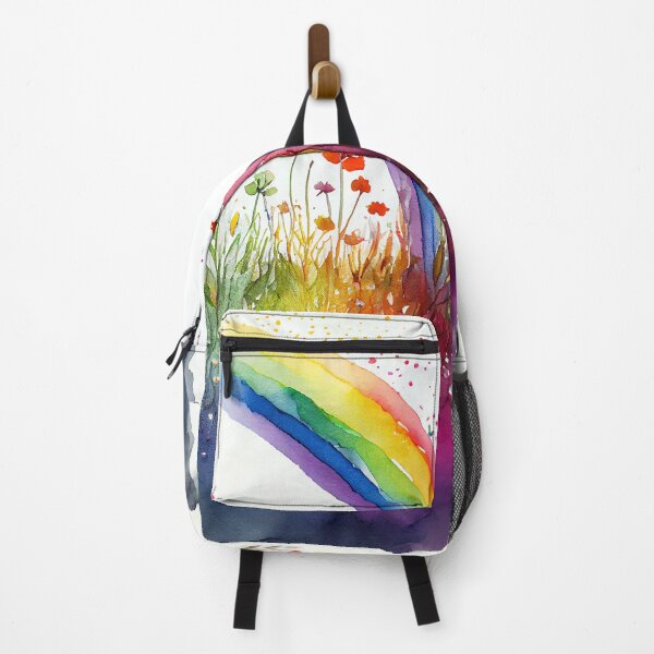 Artikelvorschau, A Colorful Rainbow Watercolor Print, Nursery Wall Art entworfen und verkauft von Peek-Designs.