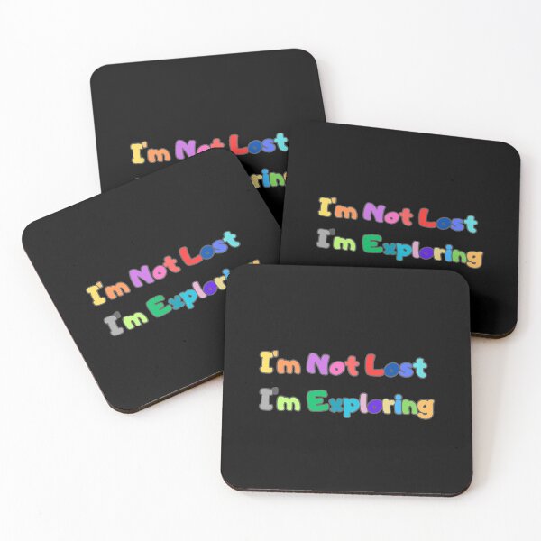 Item preview, I'm Not Lost I'm Exploring designed and sold by AgnesMBrae.