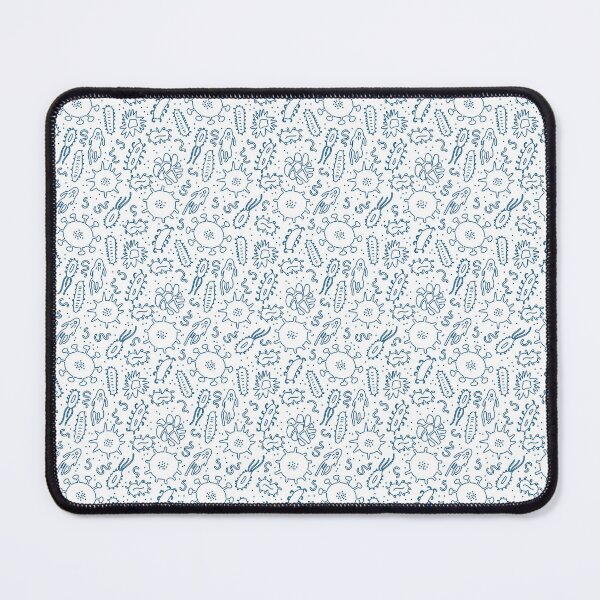 Item preview, Bacteria and germs outline pattern designed and sold by AusraB.
