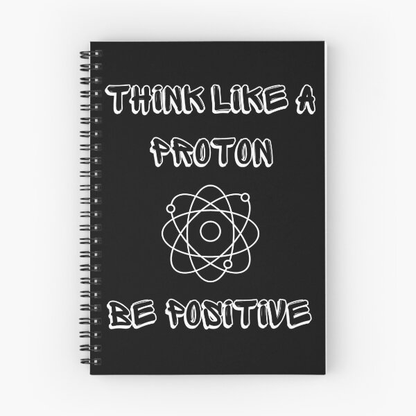 Aperçu de l'œuvre Pensez comme un proton, être positif créée et vendue par ArduinoFactory.