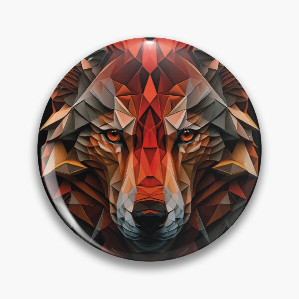 Item preview, Polygon Wolf Wpap Art designed and sold by PCollection.