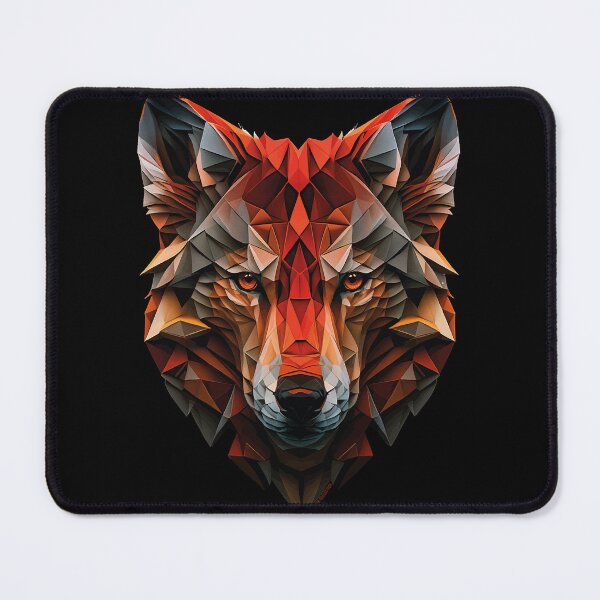 Item preview, Polygon Wolf Wpap Art designed and sold by PCollection.