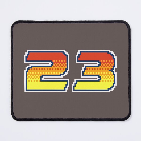 Item preview, 23 Pixel Font Twenty Three in Red Orange and Yellow designed and sold by pixeltogs.