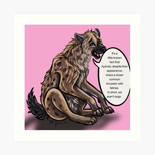 Spotted Hyena Poster