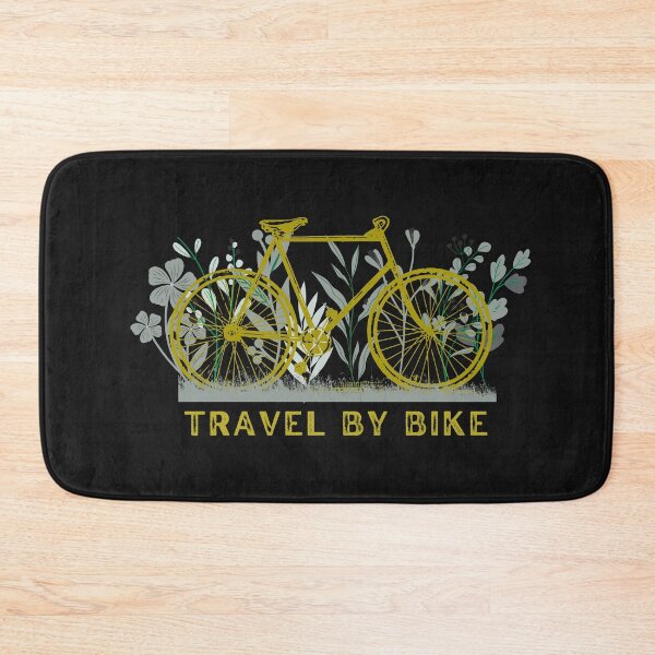 Item preview, Travel by bike. Touring, Motorcycle,Cycling, Adventure, Motorbike, Bicycle Repair, Cycle, Bikes, Cyclist Outer shell, Biker, Motocross, Alps,Gifts, Stickers, Travel Bike, Touring Bikes, Active Seniors designed and sold by Rowbic.