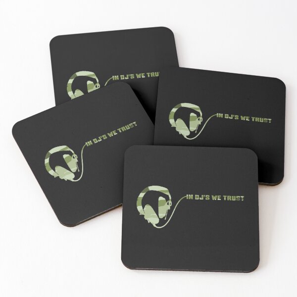 Item preview, IN DJ'S WE TRUST. CAMO GREENS. designed and sold by 5hertz.