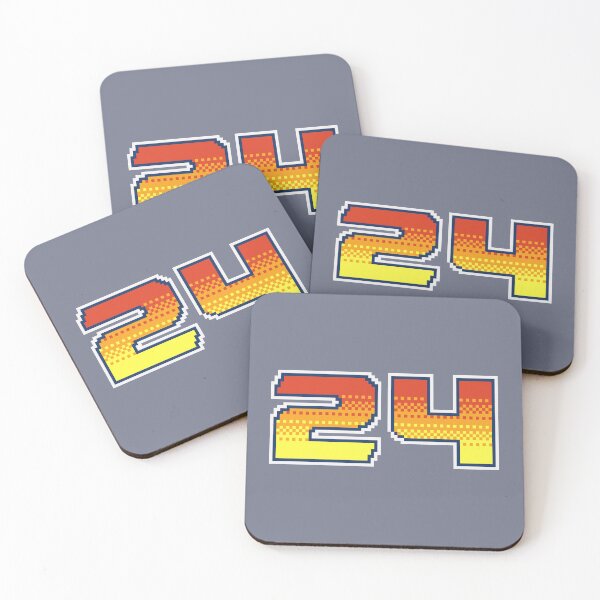 Item preview, 24 Pixel Font Twenty Four in Red Orange and Yellow designed and sold by pixeltogs.