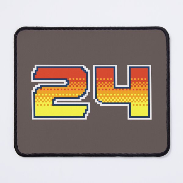 Item preview, 24 Pixel Font Twenty Four in Red Orange and Yellow designed and sold by pixeltogs.
