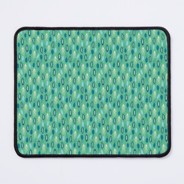 Item preview, Hand drawn microbe seamless pattern designed and sold by AusraB.