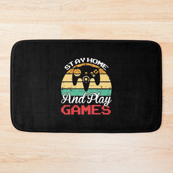 Item preview, STAY HOME AND PLAY GAMES designed and sold by SticerOcean.