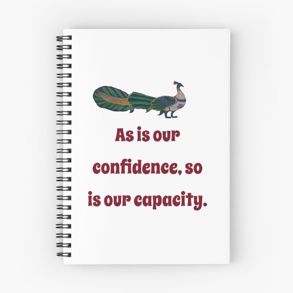 Item preview, As Is Our Confidence - Confidence Quote designed and sold by CrankyOldDude.