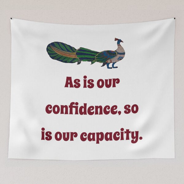 Item preview, As Is Our Confidence - Confidence Quote designed and sold by CrankyOldDude.