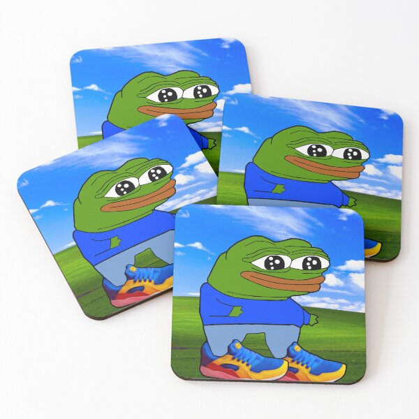 Item preview, Rare Pepe With Cool Sneakers designed and sold by Slav-Art.