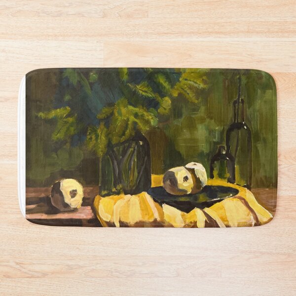Item preview, Still life painting "greens and yellows" designed and sold by TTG12345.