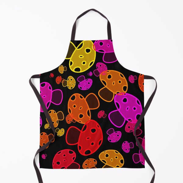 Item preview, Scattered Mushrooms - Dark Red designed and sold by FinapplePudding.