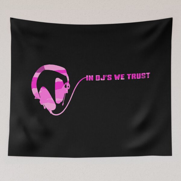 Item preview, IN DJ'S WE TRUST. CAMO PINKS. designed and sold by 5hertz.
