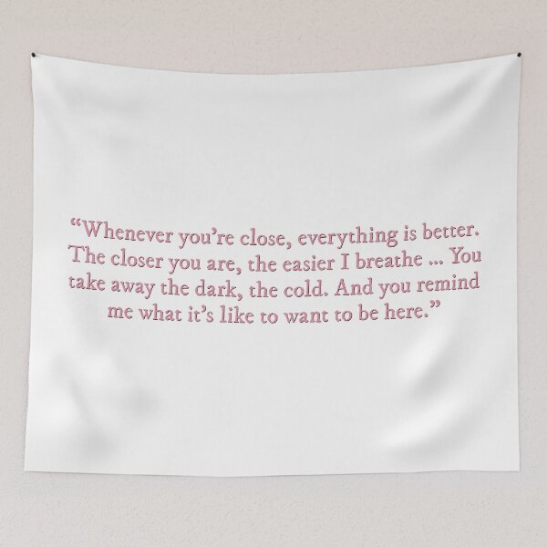 Item preview, Things We Hide From the Light quote designed and sold by percqbeths.