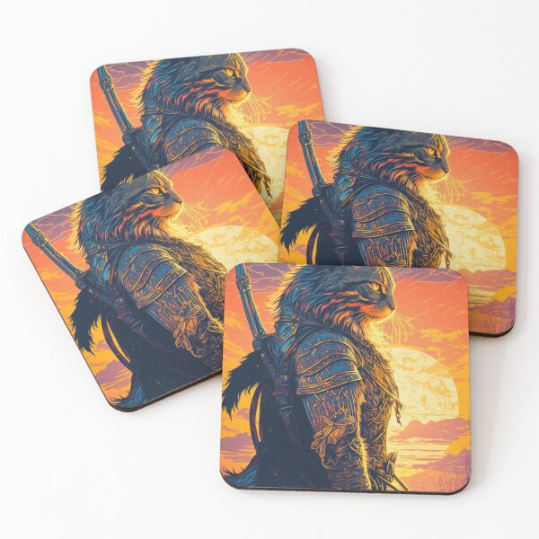 Item preview, Maine Coon cat - warrior of goodness and valor v2.0 designed and sold by adredn86.