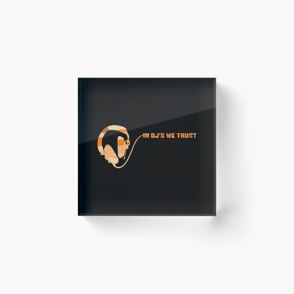 Item preview, IN DJ'S WE TRUST. CAMO ORANGES. designed and sold by 5hertz.
