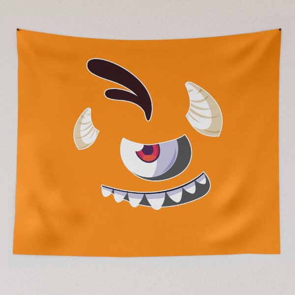 Item preview, Monster Face One Eye Two Horn designed and sold by DQbd.
