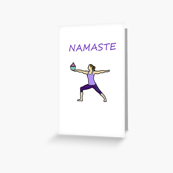 Yoga Balance Birthday Card Funny Yoga Pose Birthday Card Funny Yoga Humor  Funny Girlfriend Humor Birthday 