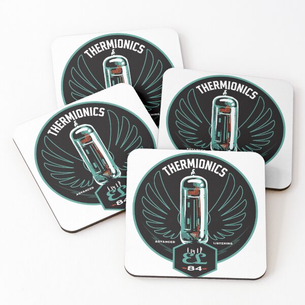 Item preview, Winged EL84 vacuum tube emblem designed and sold by SerifsWhiskey.