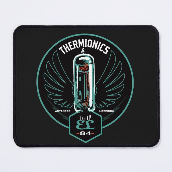 Item preview, Winged EL84 vacuum tube emblem designed and sold by SerifsWhiskey.