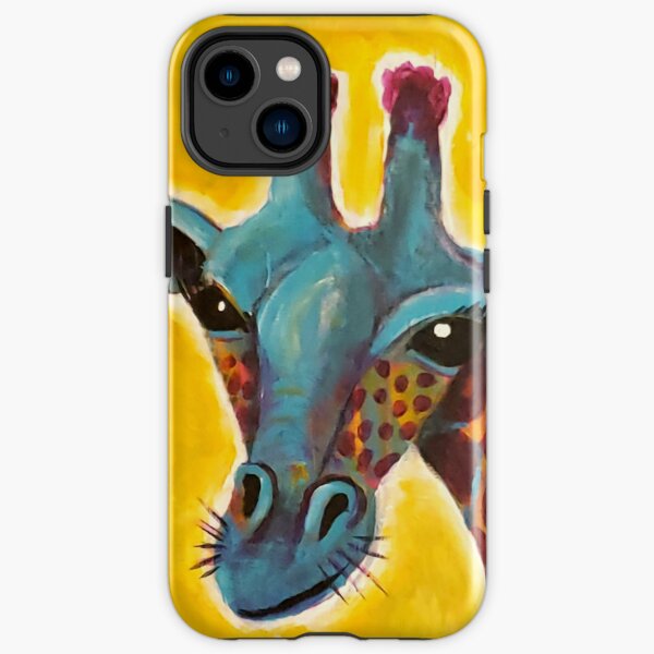 Blue Giraffe iPhone Tough Case
