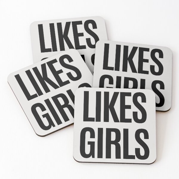Item preview, LIKES GIRLS | Taylor Gaylor Dianna Agron Glee Live | Home Decor Merch Fandom Small Support | HECKINFAROUT  designed and sold by Two Otters Co.