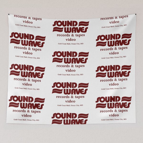 Item preview, Sound Waves, Ocean City, MD designed and sold by TeeArcade84.