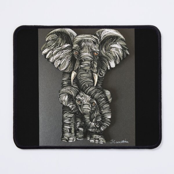 Item preview, Elephant (mum and Baby) designed and sold by JansCraftyBits.