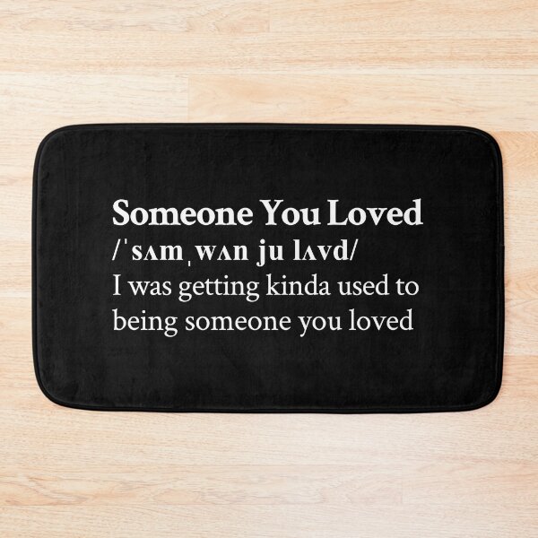 Item preview, Lewis Capaldi Aesthetic Quote Lyrics Black designed and sold by StickTheSong.