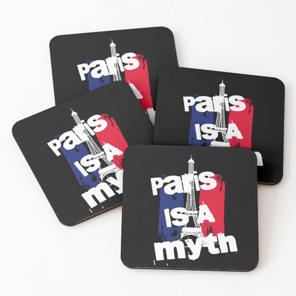 Item preview, Paris Is A Myth designed and sold by HOMEDESIGNPRINT.