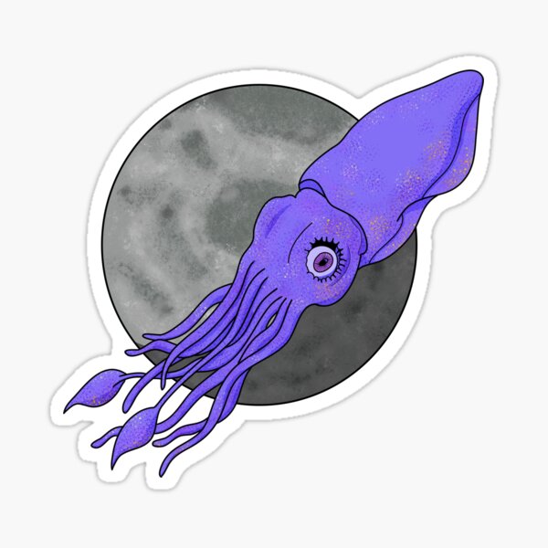 Space Kraken Sticker