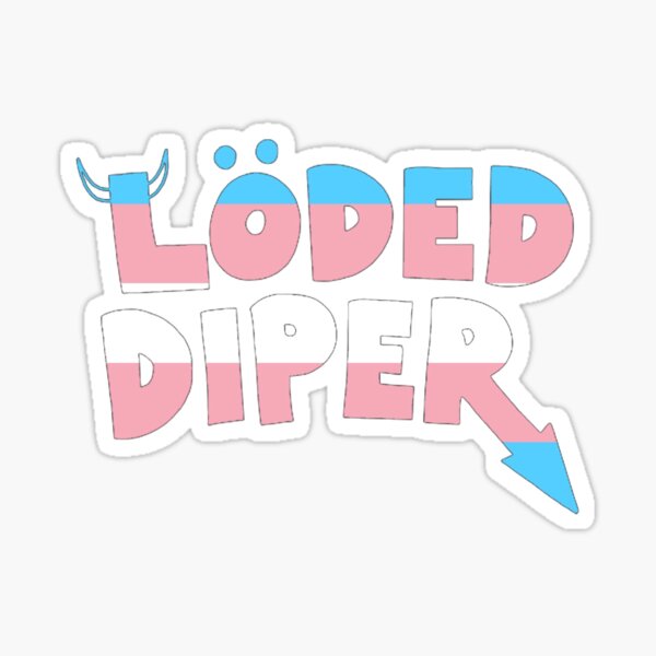 Item preview, Loaded diaper trans pride designed and sold by amarie143.