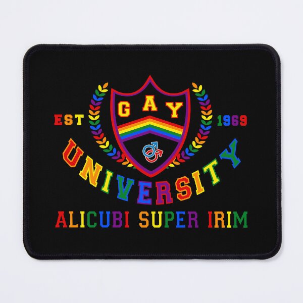 Item preview, Gay University Alicubisuper irim (gay) designed and sold by remerasnerdas.