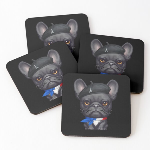 Item preview, Black French Bulldog - From Paris with Woof! designed and sold by anmlz.