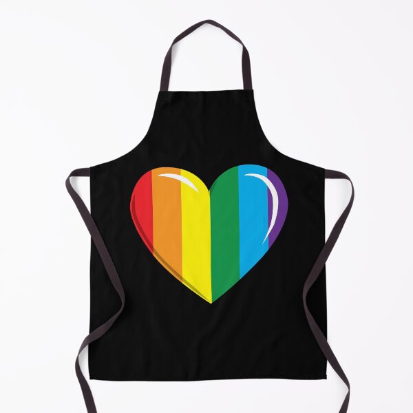 Item preview, Rainbow Pride Heart Shape designed and sold by TheirChoice.