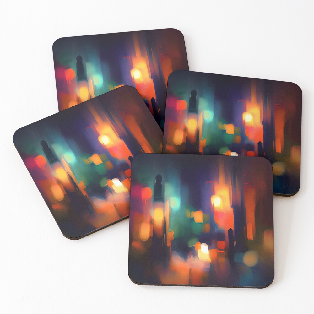 Item preview, Coasters (Set of 4) designed and sold by In-silico.