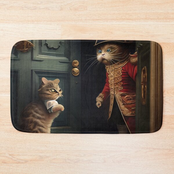Item preview, Cat trying to sneak out  designed and sold by DGtaLrtcom.