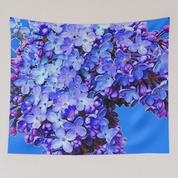 Item preview, BLUE LILAC FLOWERS BUSH  GARDEN ART designed and sold by sharlesart.
