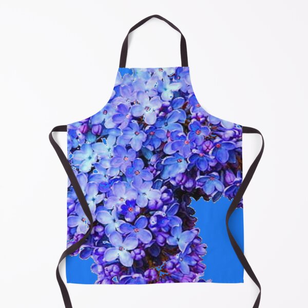 Item preview, BLUE LILAC FLOWERS BUSH GARDEN ART designed and sold by sharlesart.