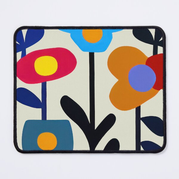 Item preview, Fiori Riso nº 11 - Minimalist Colorful Flowers Risoprint designed and sold by Futuristicas.